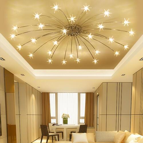 Postmodern LED chandelier ceiling living room lighting Novelty luminaires home deco fixtures bedroom hanging lights Nordic lamps