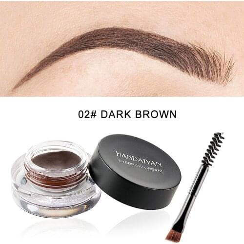 Professional 12 Color Super Waterproof Eyebrow Cream Eye Brow Gel Brow Tint Pigment Makeup Tools Cejas Postizas