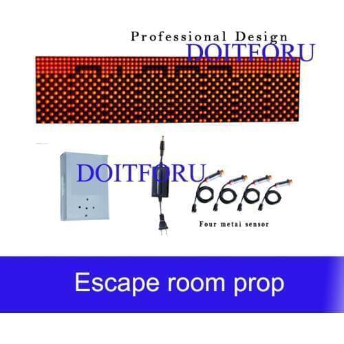 Secret room escape prop Product game props Developing organ Password display Recessive code