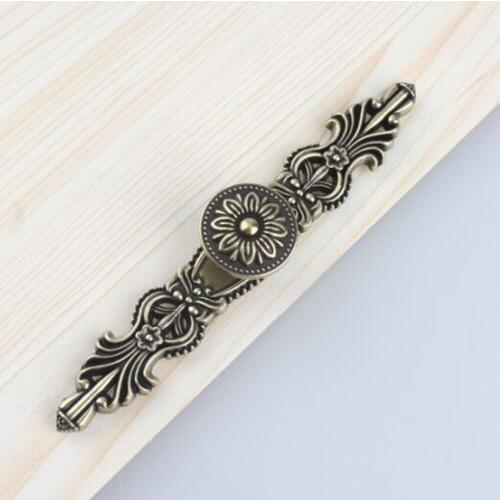 Dresser Knob Drawer Knobs Pulls Handles Antique Bronze Kitchen Cabinet Door Handle Pull Decorative Knob Hardware Back Plate Pull