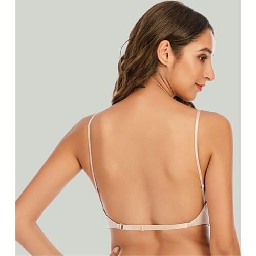 Sexy Bra Corset Big Backless Push Up 3 Styles Bralette Beauty Back U-Shape Lingerie Wireless Seamless Underwear нижнее белье