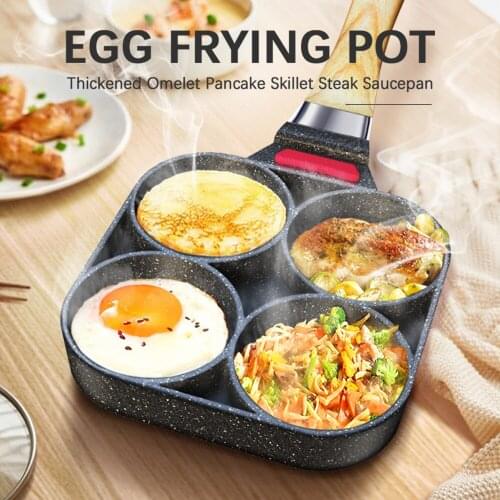 Frying Pot Thickened Omelet Pan Egg Pancake Skillet Steak Saucepan Ham Durable Nonstick Pans Cookware for Kitchen Breakfast Make