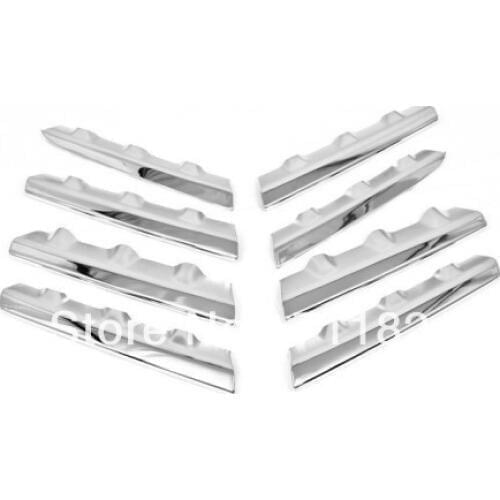 Car Styling Chrome Front Grille Insert Trims For Nissan Qashqai Dualis 2007-2009