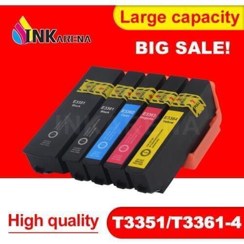 T33 T3351 T3361 Ink Cartridge for Epson 33XL T33XL Expression Premium XP-530 XP-630 XP-635 XP-640 XP-830 XP-900 Printer