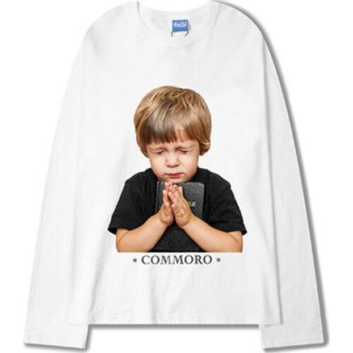 Spring And Autumn Retro Street Wear Long Sleeve T Shirt Men Stranger Things Cartoon Boy Print T-shirts Male Dark Souls Top Tee