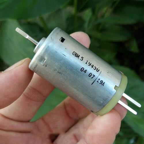 Large Torque Car Electric Motor DC12V 1A 21500rpm High Speed High Power for DIY Boat Car Model Type D Shaft