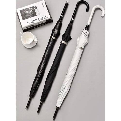 Sword Katana Umbrella Fashion Long Handle Business Windproof Uv Protection Umbrella Large Sombrilla Playa Rain Gear BD50YS
