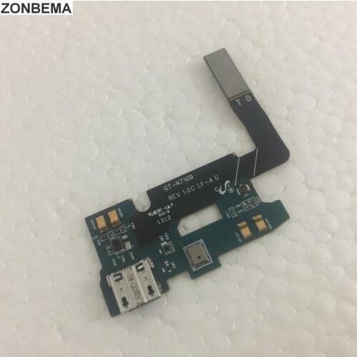 ZONBEMA 50pcs/lot Original Charging Charger Port USB Dock Connector Flex Ribbon Cable For Samsung Galaxy Note 2 N7100
