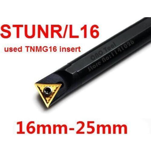 1PCS S16Q-STUNR16 S18Q-STUNR16 S20R-STUNR16 S25S-STUNR16 STUNR/L STUNL CNC Turning Lathe tools suit for TNMG16