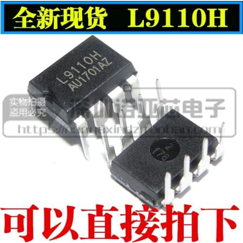 10pcs/lot L9110H H-bridge drive Full-bridge drive Motor drive chip Brand new original DIP-8