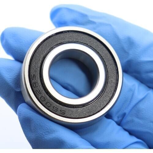 10PCS S6002RS Bearing 15*32*9 mm ABEC-3 440C Stainless Steel S 6002RS Ball Bearings 6002 Stainless Steel Ball Bearing