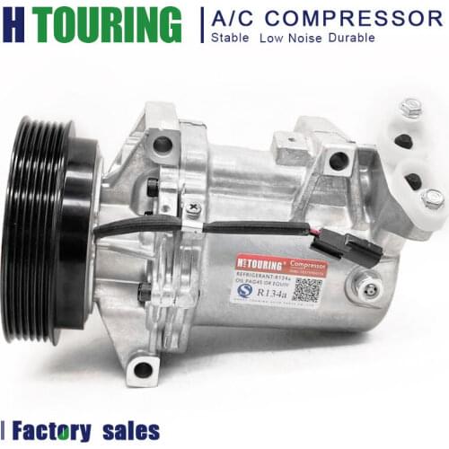 134691 134691R 51-0746 700510746 8201025121 Calsonic CR12SC AUTO AC COMPRESSOR For Renault Fluence L30_/ Dacia Sandero 1.5 DCI
