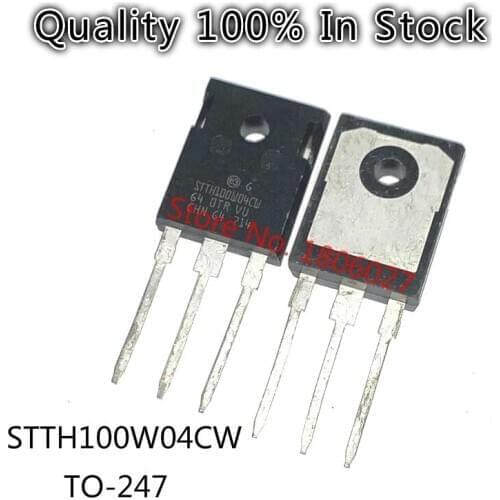 5PCS/lot STTH100W04CW TO-247 100A 400V Spot hot sale