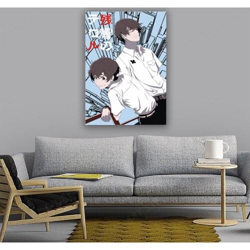 Zankyou No Terror in Resonance Anime Decoration Prints Canvas Home Decor Manga Dorm Living Room Bedroom Poster Painting Wall Art