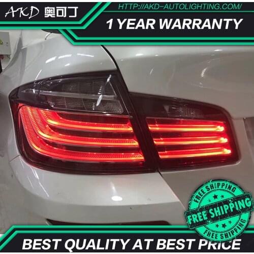 Car Styling for BMW F10 Tail Lights 2010-2016 F18 Tail Lamp 525i 530i 520i LED Tail Light DRL Brake Reverse auto Accessories