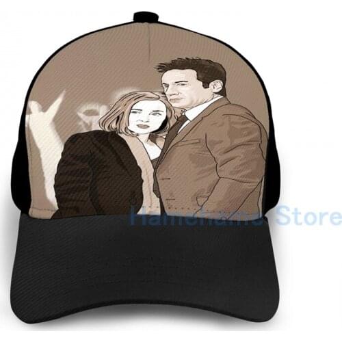 Fashion X files believe in ghosts by Mimie ( more 70 designs XFiles in my shop) Basketball Cap men women black Unisex adult hat