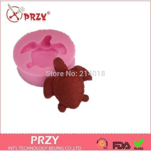 Free shipping tortoise/cuckold shaped fondant molds wholesale chocolate silicon mold fondant Cake decoration mold