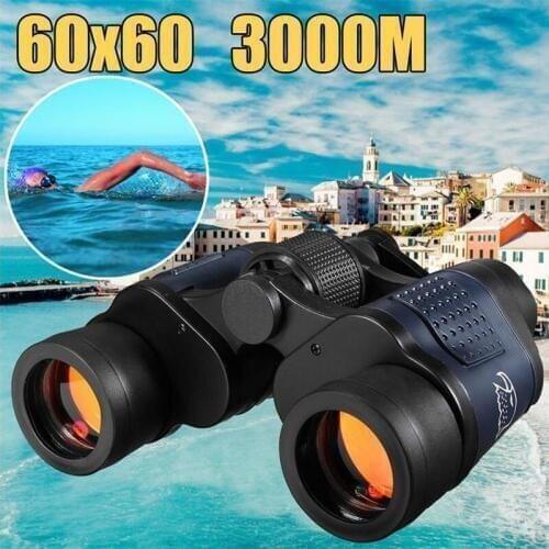 High Definition Telescope Binocular HD 10000M High Magnification Outdoor Hunting Military Night Vision Binoculars 60X60 X396B