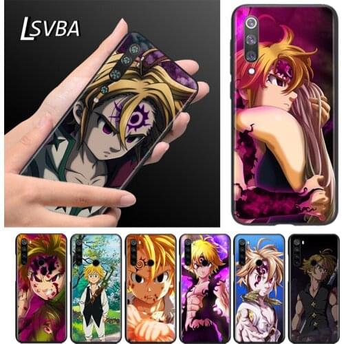 Seven Deadly Sins Meliodas Silicone TPU Cover For Xiaomi Mi Note 11 10T 10 9 9T SE 8 Pro Lite Ultra 5G Phone Case Bag