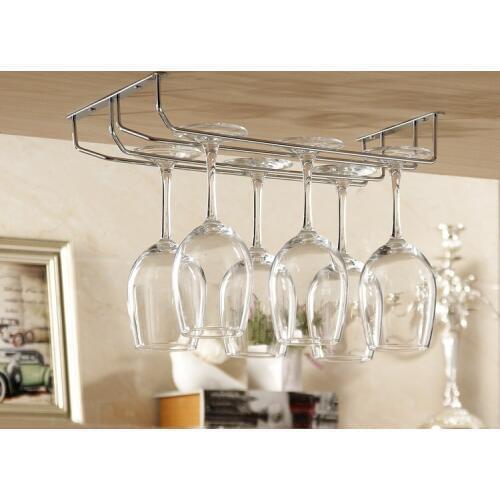 Red wine holders metal cup holder wine glass hanging cup rack wine cup rack
