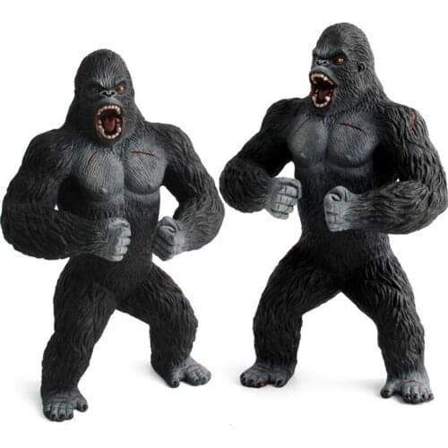 Simulation Animal Model Toy 19Cm Large Proportion Chimpanzee Ancient Large Wildlife Model Science Education ChildrenS Hobby Toy