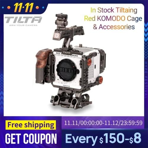 Tiltaing Tilta RED Komodo Cage Kit for Professional Filming Komodo Accessories Tactical Set Expansion External Kit Handle Focus
