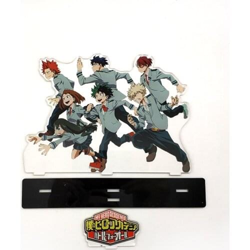 My Hero Academia Midoriya Izuku Shoto Bakugo boku no acrylic standee figurines desk decoration cake topper anime