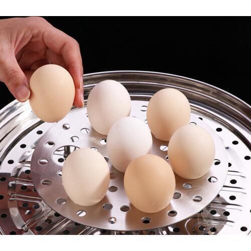 Kitchen Tools Steamer Stainless Steel Basket Pot Egg Steamer Rack Set Kitchen Dining Pot Accessories