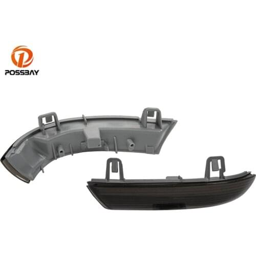 POSSBAY 2Pcs Rear View Mirror Light Turn Signal Indicator Lamp Car Styling for VW GOLF 5 Variant GTI Jetta MK5 Passat B5.5 B6