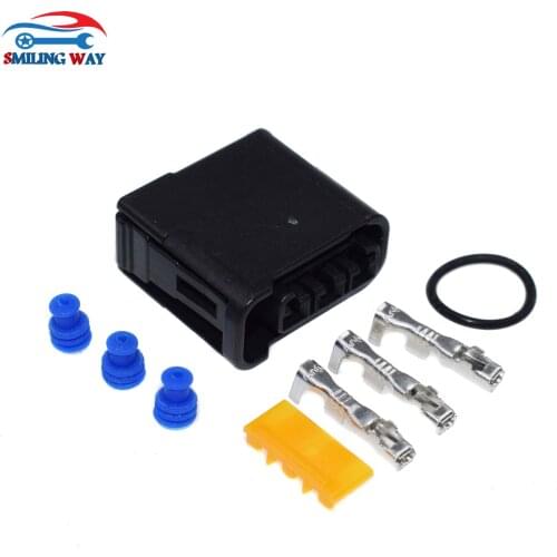 Ignition Coil Harness Connector Wire Plug + Terminal O-Ring Seals Retainer Kit For Subaru Impreza 2002-2013 EJ20 EJ25 EZ30