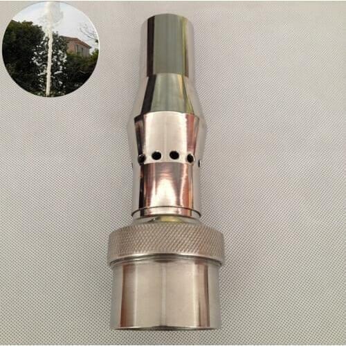 1.5'' DN40 Stainless Steel Jet Straight Pond Garden Sprinkler Music Fountain Nozzle