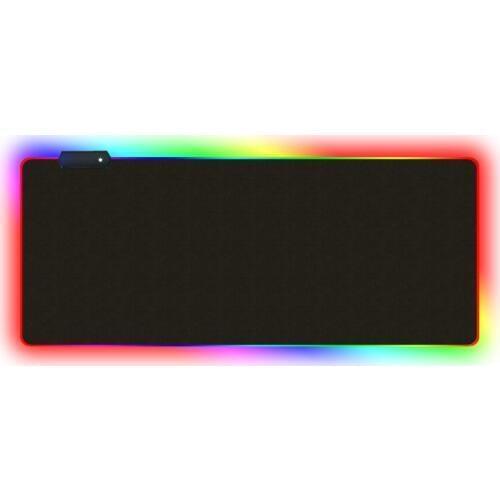 Luminous Gaming Mouse Pad Oversized Fine Surface Waterproof Sewing Desk Cloth Pad Colorful Light RGB Esports Atmosphere Lamp