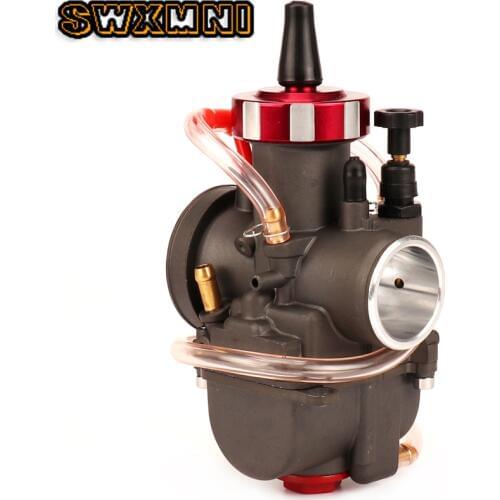 Universal Motorcycle Carburetor PWK 28 30 32 34mm Off-road Scooter for GY6 ATV 50cc 110cc 250cc 400cc 4T Engine