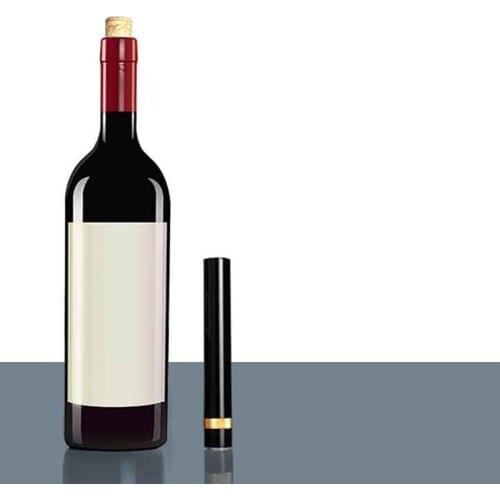 1Pc Small Wine Bottle Opener Air Pump Opening Tools Stainless Steel Pin Jar Cork Remover Corkscrew Bar Accessories