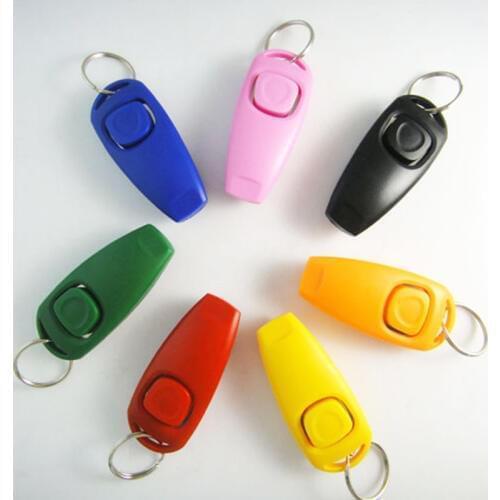 1Pcs Ultrasonic Dog Pet Bird Whistle Click Clicker Training Trainer Aid Guide