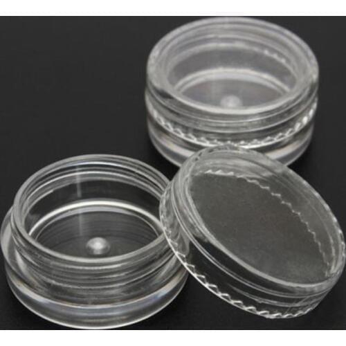 10 Slots Nail Storage Case Organizer Clear Plastic Nail Art Rhinestone Jewelry Beads Storage Box Container 3cm X 2cm