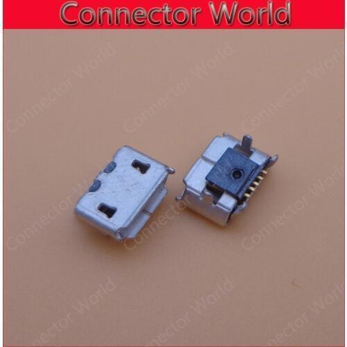 1000pcs Micro USB Data Connectors charging port For Blackberry 9105 9100 9860 9850 phone Power USB Jack socket parts replacement