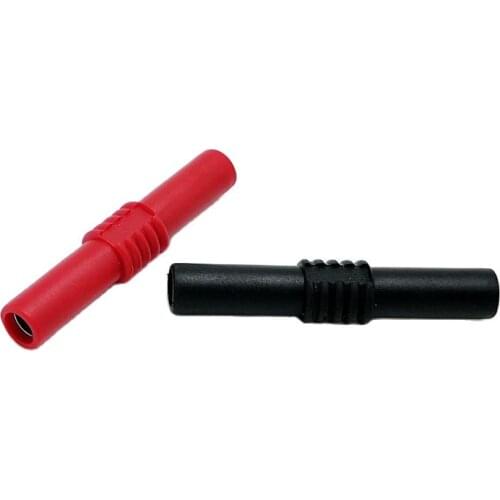 4mm Banana Plug Butt Connector 4mm Banana Female To Female Butt extension Socket Connector 10pcs