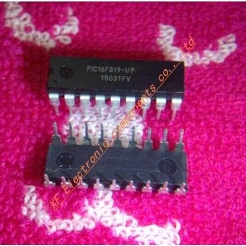 50pcs/lot PIC16F819-I/P PIC16F819 MCU 8BIT 3.5KB FLASH DIP18 IC Best quality
