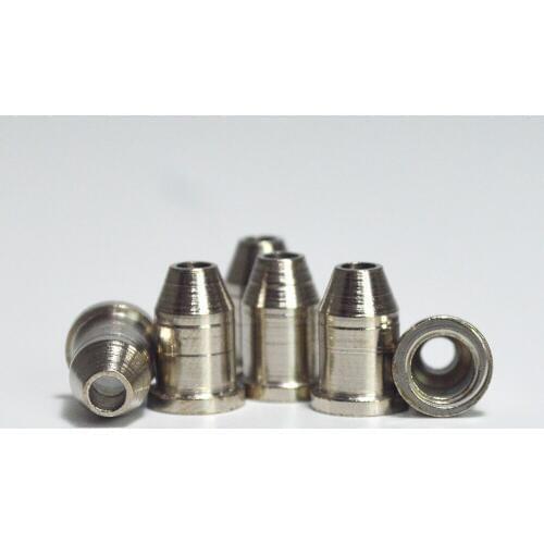 6pcs Electric Guitar Ferrule Bushing String Buckle Guitar Parts & Accessories Silver Color