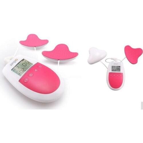 Beauty Ladies' Digital Electric TENS Vibro Breast enlargement patch machine Enhancer Shock Vibration Therapy Massager Pad Device
