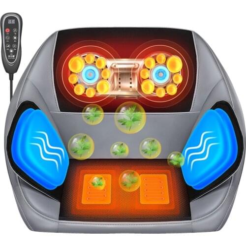 Two way kneading buttock massager one key operation multi-function correction sitting posture waist buttock massage cushion