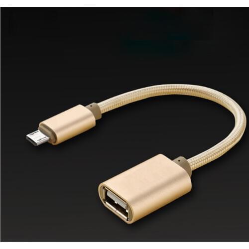 Micro usb To Female USB Host Cable O T G Adapter for Lenovo for Xiaomi Tablet for Android Reader Phone O T G Adapter
