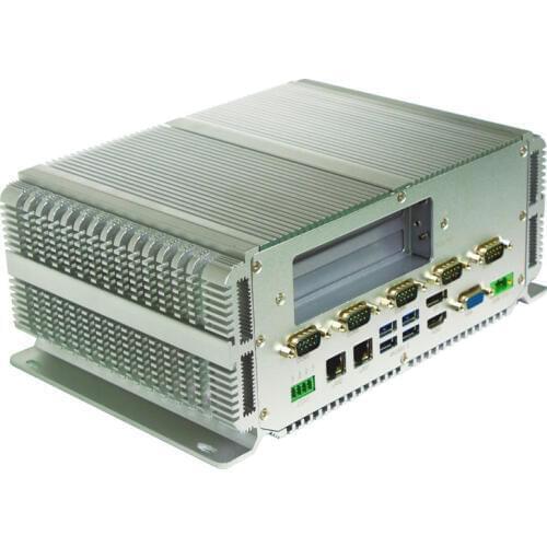 Mini PC Intel core i5 3210M CPU 2.5GHz 2*Lan RJ45 windows 10 Industrial Computer 2*PCI Slot 8*USB 128GB SSD
