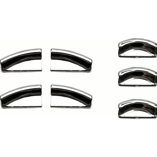 Lift Button Stickers ABS Chrome Trim Cover For Mercedes Benz E W212 C W204 GLK X204 ML GL W166 X166 Car Interior Supplies