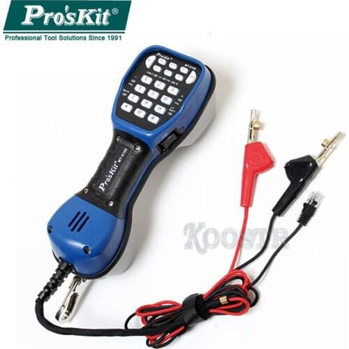 Phone Tester Proskit MT-8100 Waterproof Communication Check Line Communications Network Cable Tester Hunt Instrument Check