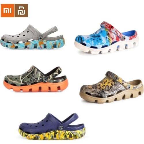 New Xiaomi -Youpin Sandals with Holes for the Beach, Non-slip Soft Sole Garden Shoes
