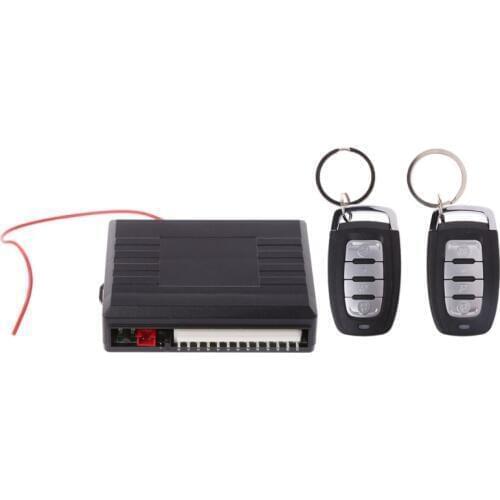 Universal Car Alarm Systems Auto Remote Central Door Locking Vehicle Keyless Entry System Kit 12V With Remote Control