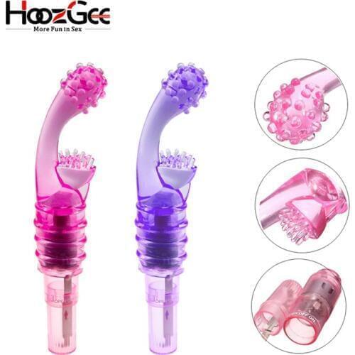 HoozGee G Spot Rabbit Vibrator Dildo Vagina Clitoris Stimulator Massager Sexual Wellness Erotic Sex Toys for Women Adult Product