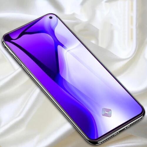 UVR For VIVO X30 Pro Anti Blue Tempered Glass Screen Protector For VIVO V17 Pro V17 NEO India Front Full Cover Protective Glass
